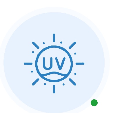 光響應增效技術圖示—UV光催化